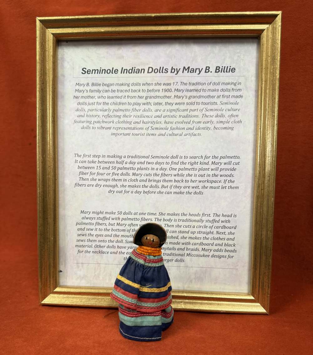    Seminole Indian Doll by Mary B. Billie-img-6