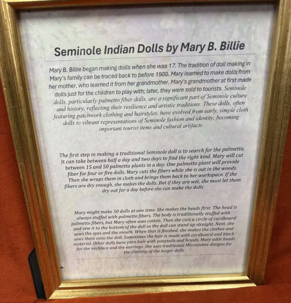 Seminole Indian Dolls by Mary B. Billie-img-2
