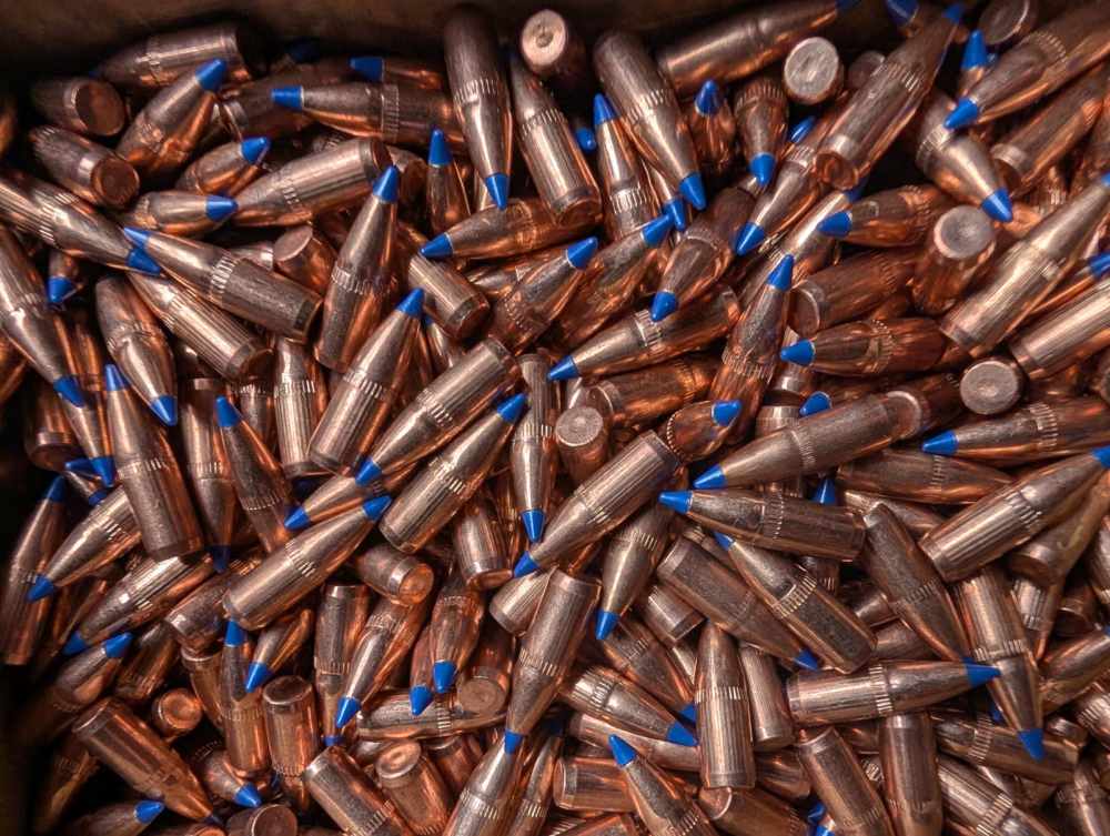 223 22 5.56 55 gr Sierra Varminter Polymer Tip Bullets 100ct-img-0