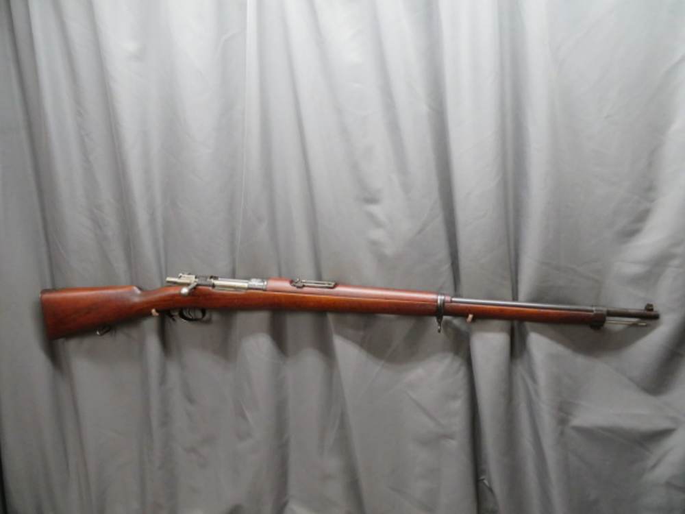 ANTIQUE BRAZILIAN M1894 MAUSER RIFLE-FABRIQUE NATIONALE-NICE CREST-MATCHING-img-1