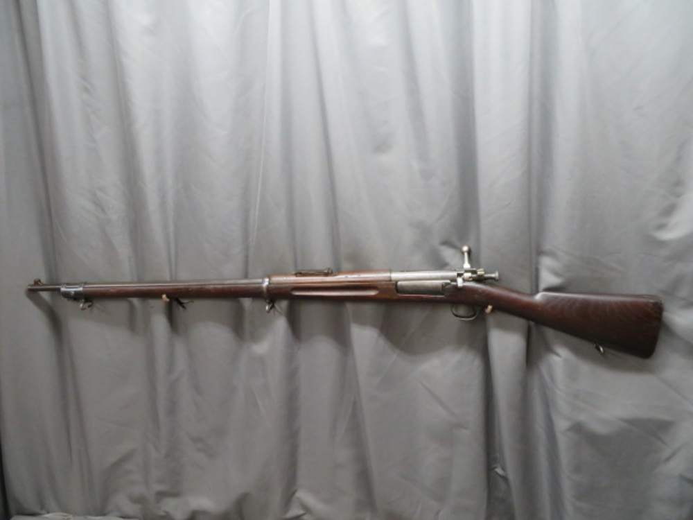 ANTIQUE US MODEL 1892/96 KRAG JORGENSEN RIFLE-DATED 1894-NICE CONDITION-img-3