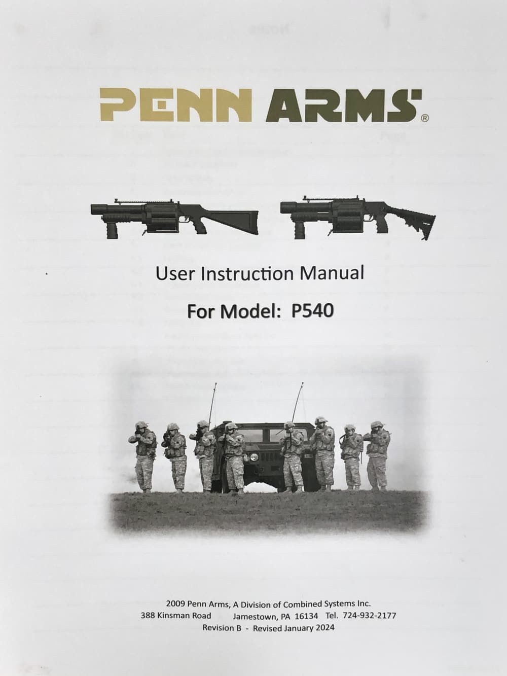 RARE Factory NEW Penn Arms PGL5-40 40mm Multi Shot Pump Grenade Launcher DD-img-12