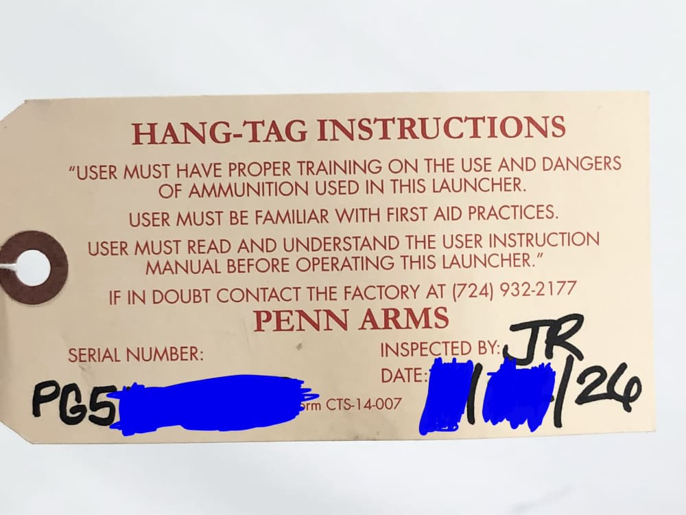 RARE Factory NEW Penn Arms PGL5-40 40mm Multi Shot Pump Grenade Launcher DD-img-15