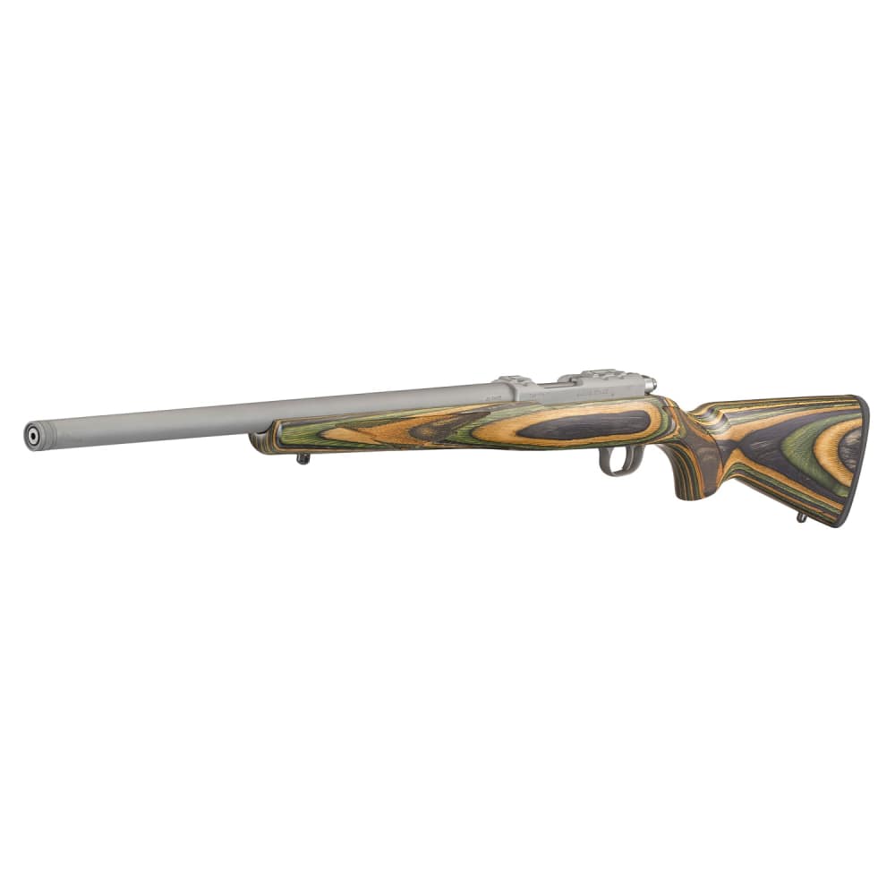 Ruger 77/22 Rifle, 22 Hornet, 18.5", 6rd Stainless/Green Mountain NIB 07226-img-3