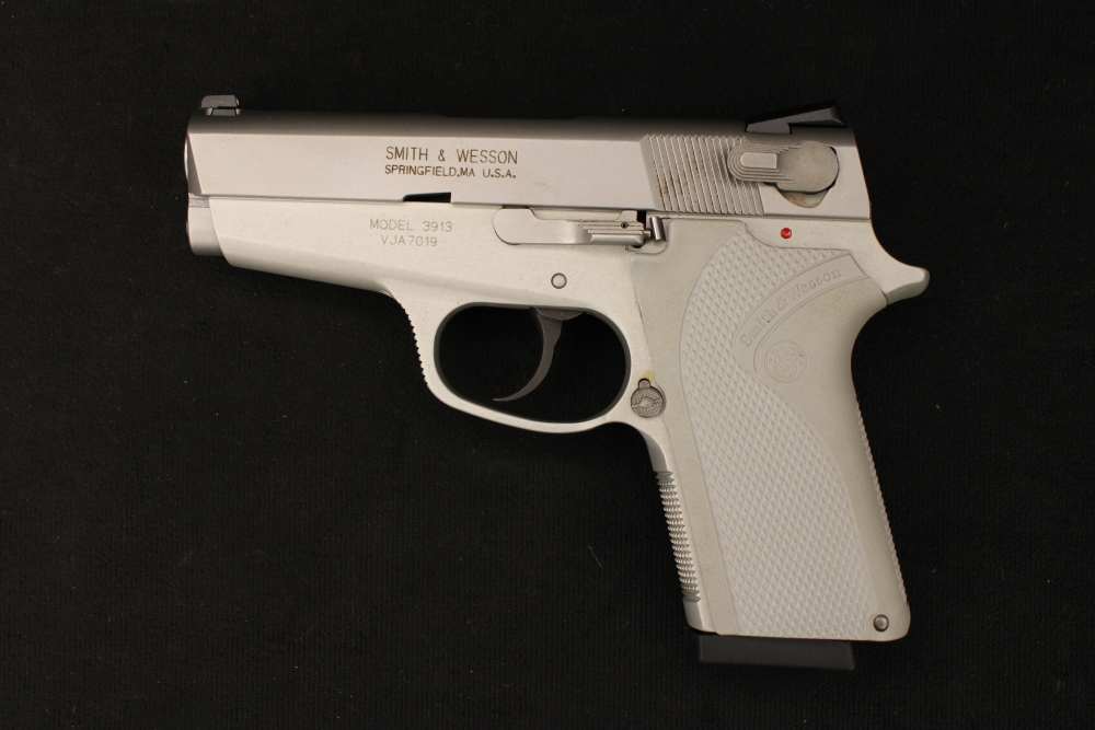1992 Smith & Wesson 3913 NL Third Gen 9mm Pistol Factory S&W Box 2 Mags-img-7