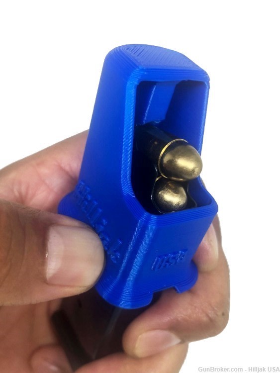 S&W M&P Bodyguard 2.0 Magazine Speed Loader, Quickie Loader QL380M Blue-img-0