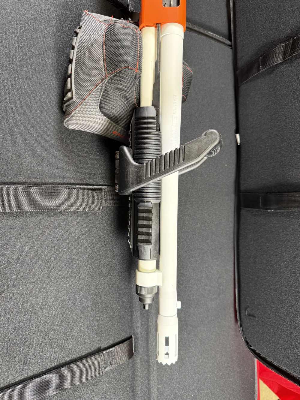 Mossberg 590 Chainsaw - Custom Cerakote STIHL Edition 12 Ga Pump Action 18"-img-6