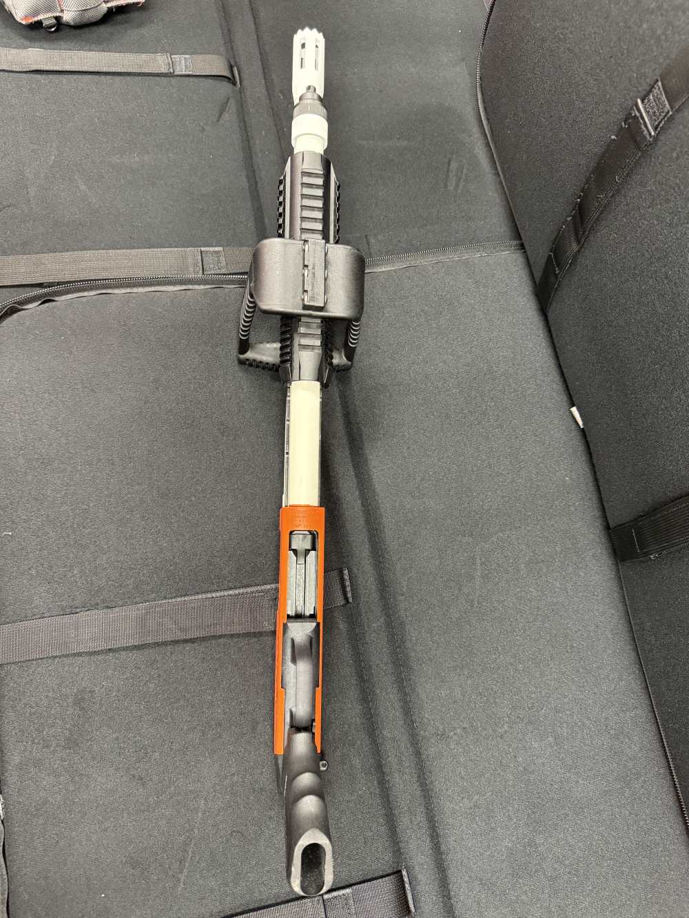 Mossberg 590 Chainsaw - Custom Cerakote STIHL Edition 12 Ga Pump Action 18"-img-52