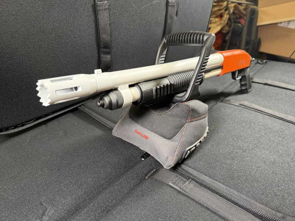 Mossberg 590 Chainsaw - Custom Cerakote STIHL Edition 12 Ga Pump Action 18"-img-29