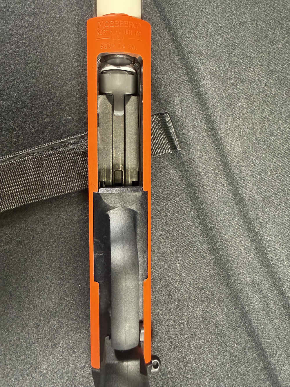 Mossberg 590 Chainsaw - Custom Cerakote STIHL Edition 12 Ga Pump Action 18"-img-43