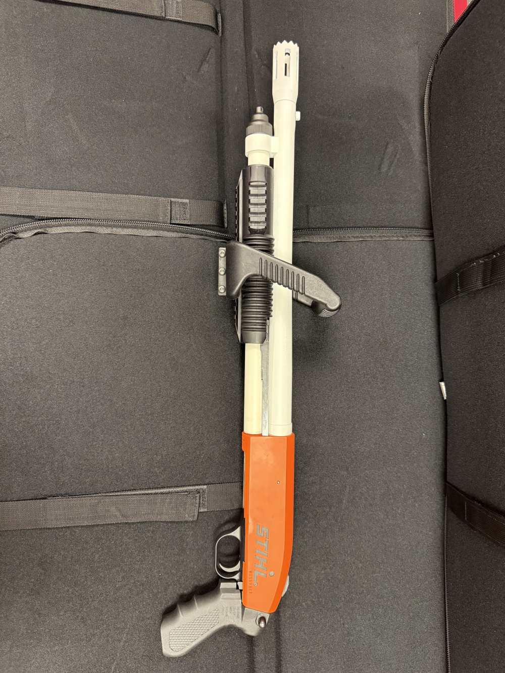 Mossberg 590 Chainsaw - Custom Cerakote STIHL Edition 12 Ga Pump Action 18"-img-50