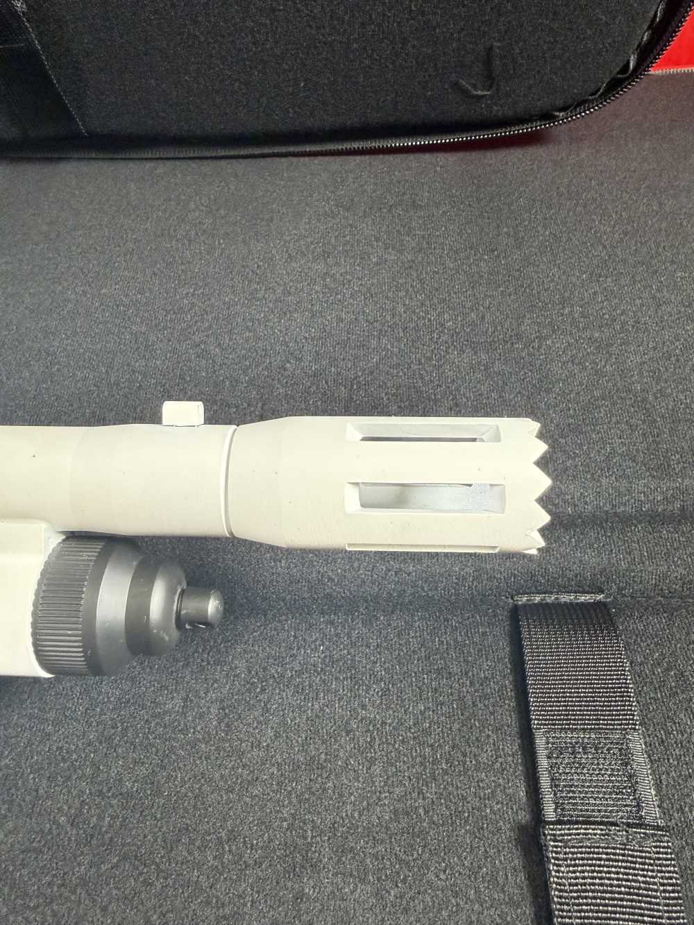 Mossberg 590 Chainsaw - Custom Cerakote STIHL Edition 12 Ga Pump Action 18"-img-5
