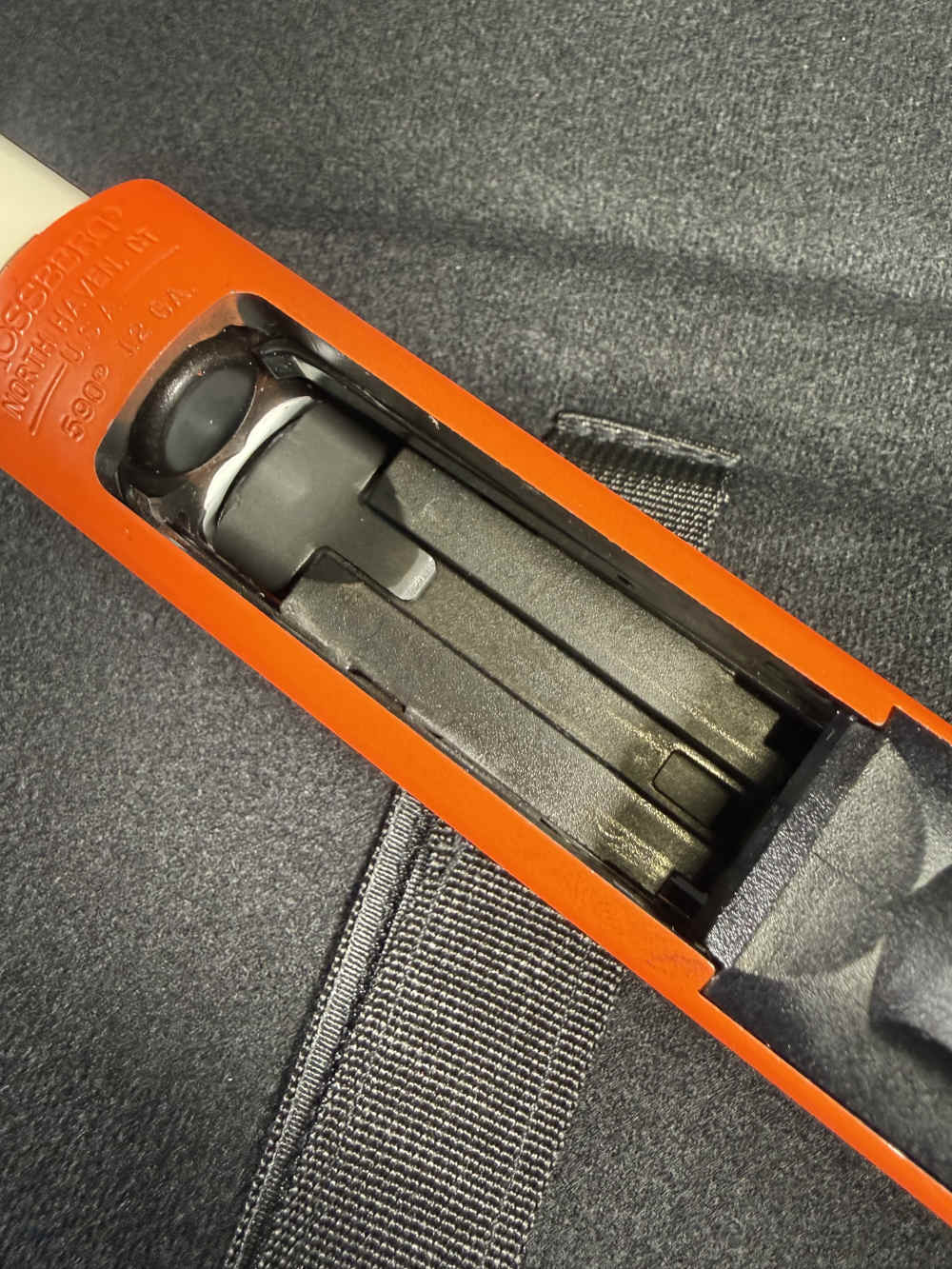 Mossberg 590 Chainsaw - Custom Cerakote STIHL Edition 12 Ga Pump Action 18"-img-44