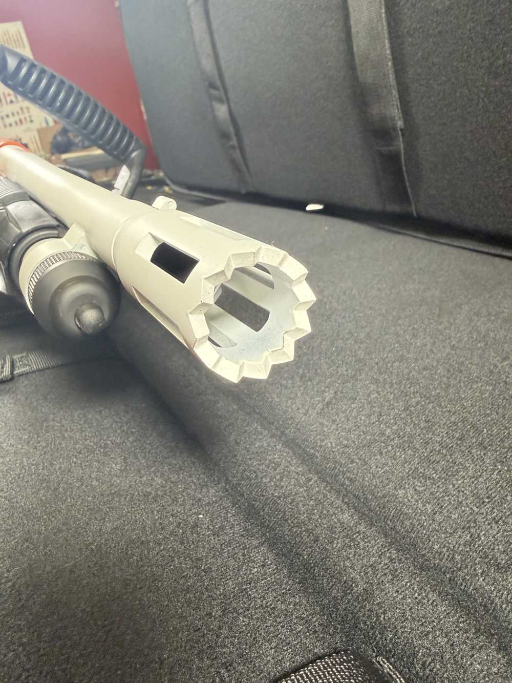 Mossberg 590 Chainsaw - Custom Cerakote STIHL Edition 12 Ga Pump Action 18"-img-4