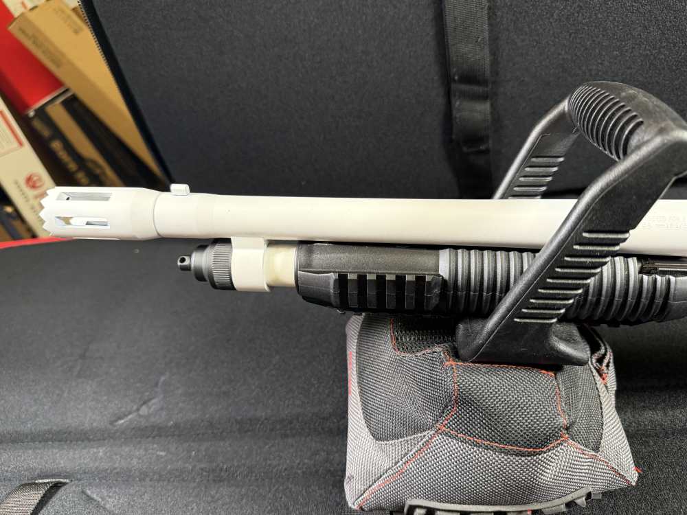 Mossberg 590 Chainsaw - Custom Cerakote STIHL Edition 12 Ga Pump Action 18"-img-37