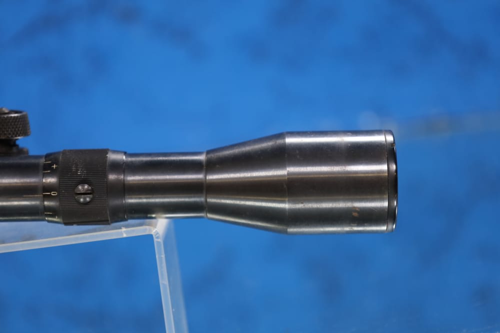 Noris Zf 2.5X18MM #1 RETICLE 22MM TUBE LEATHER SCOPE CAP ANSCHUTZ MOUNT-img-10