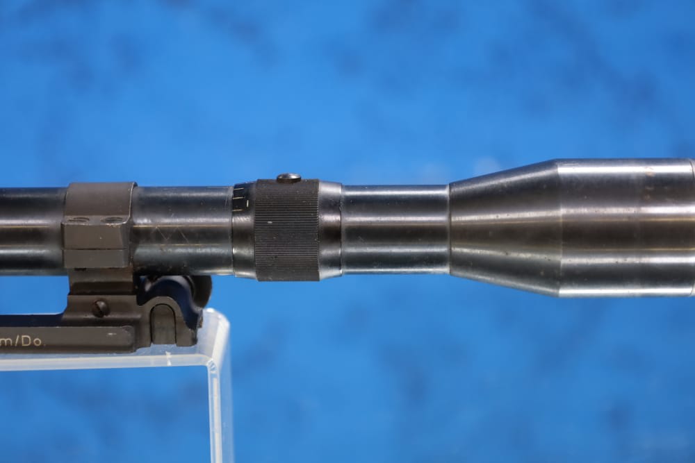 Noris Zf 2.5X18MM #1 RETICLE 22MM TUBE LEATHER SCOPE CAP ANSCHUTZ MOUNT-img-6