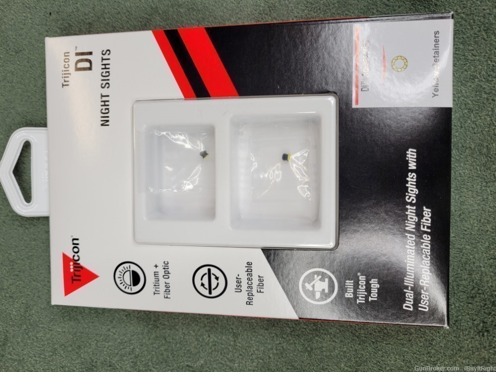 Trijicon DI Accessories Yellow Retainers AC50014-img-1