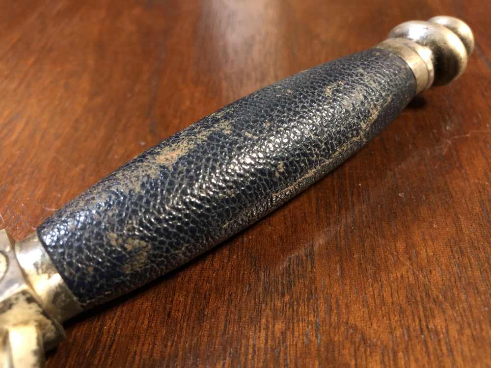 Pre-WW2 German NSFK DLV Glider Pilot Dress Dagger & Scabbard HELBIG-img-10