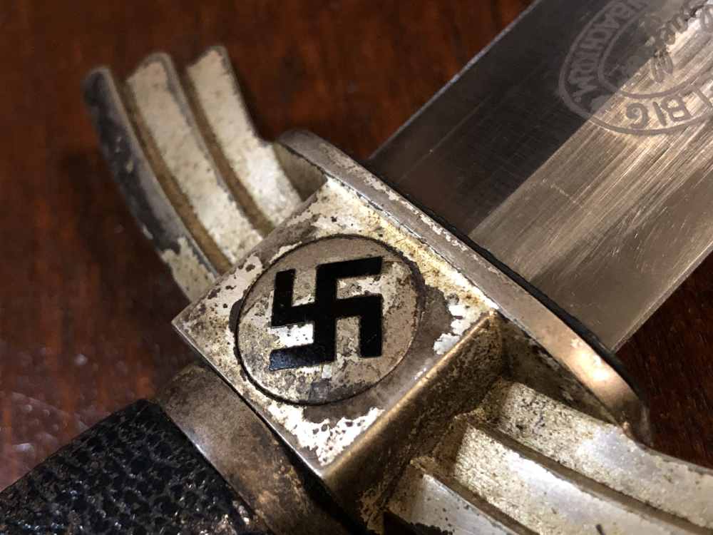 Pre-WW2 German NSFK DLV Glider Pilot Dress Dagger & Scabbard HELBIG-img-15