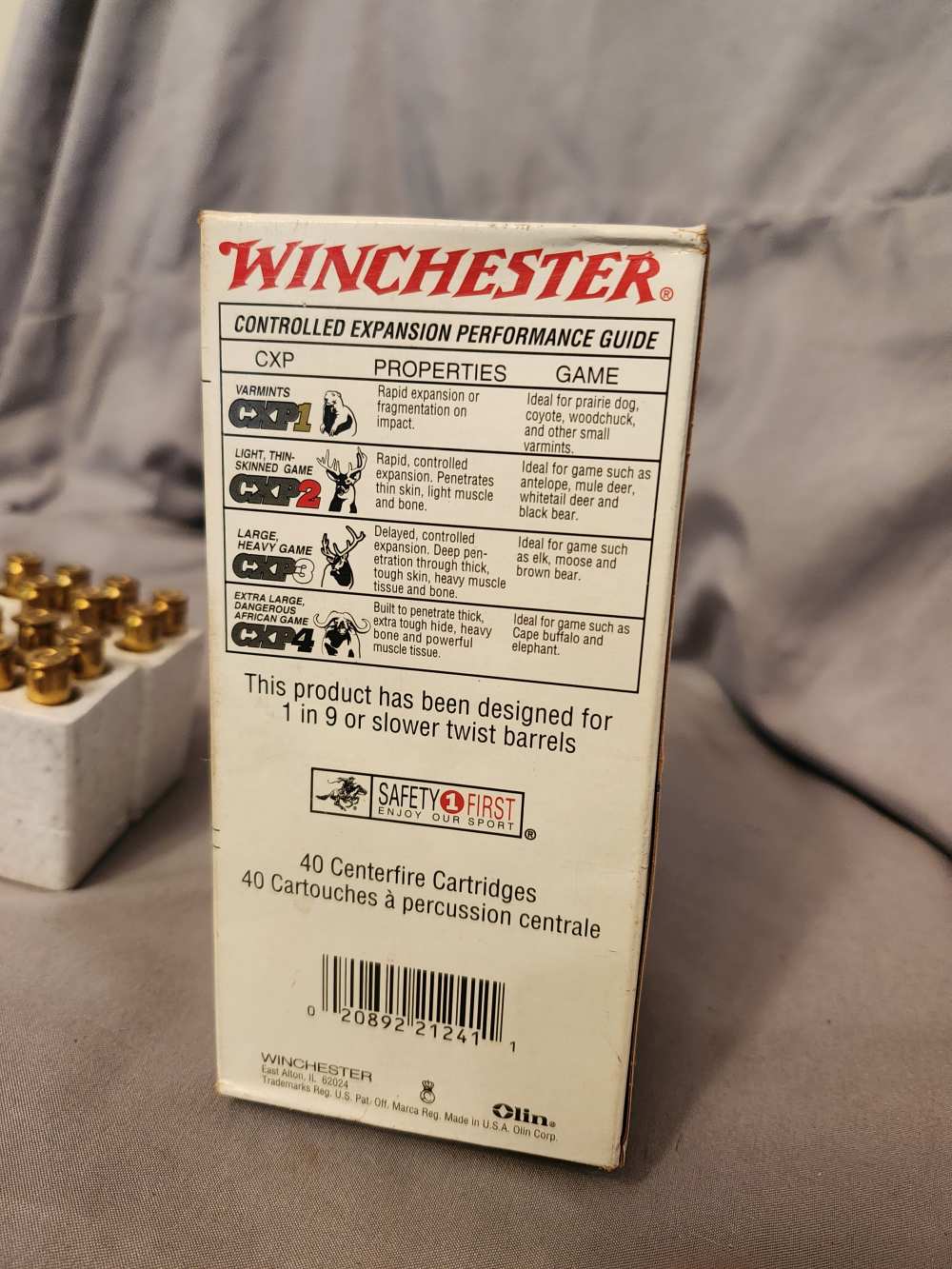 Winchester. 223Rem 45gr JHP Varmit Load. NR!-img-4