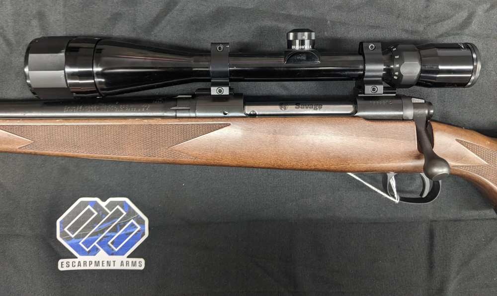Used Savage 110 Left Hand Chambered in .300 Win Mag With Optic-img-3