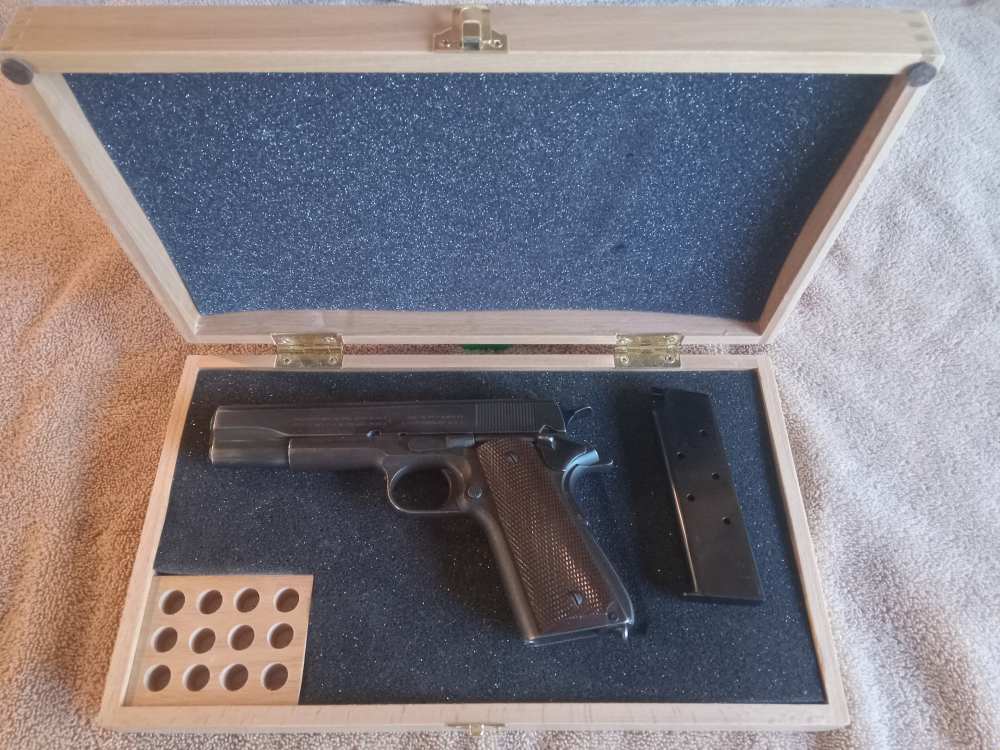 WWII Colt 1911 Navy Pistol -img-0