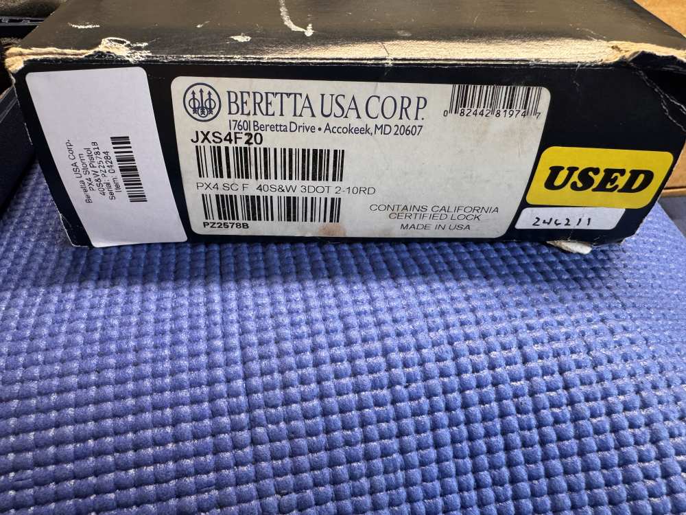 Beretta PX4 Storm .40 S&W 3" barrel -img-1