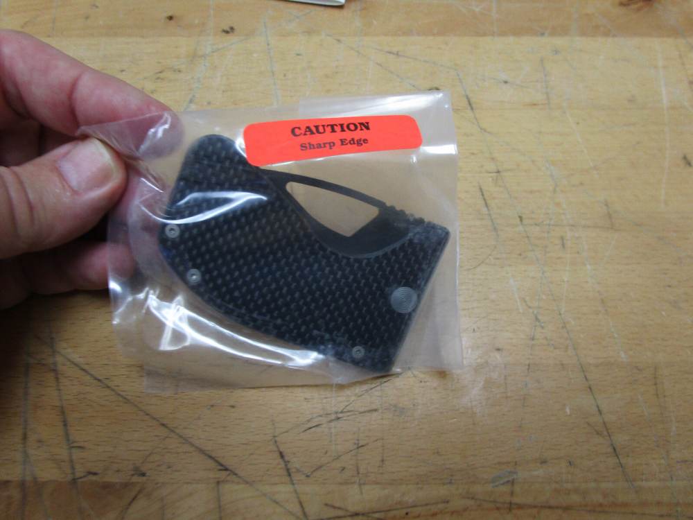 Microtech Option II Knife, Black, Plain Blade, NOS, #300272, MINT- 2001-img-0