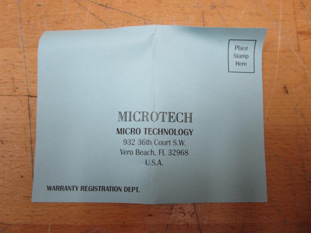 Microtech Option II Knife, Black, Plain Blade, NOS, #300272, MINT- 2001-img-5