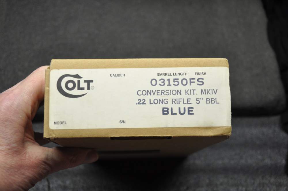 Colt 1911 Factory Series 80 22 Conversion Kit for 45 ACP / 38 Super NIB -img-0