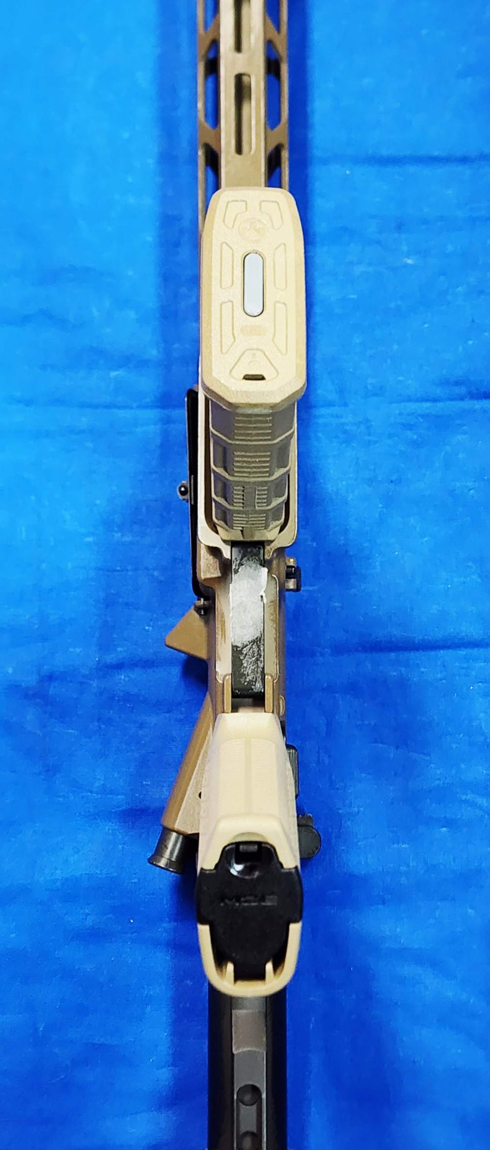 DIAMONDBACK DB15 5.56 NATO 16" BURNT BRONZE W/ FDE FURNITURE - EXCELLENT-img-6