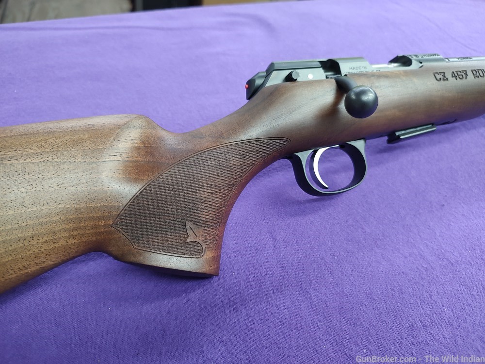 CZ-USA 02373 CZ 457 Royal Full Size 22 LR 5+1 20.50" Black Nitride Black Ni-img-9