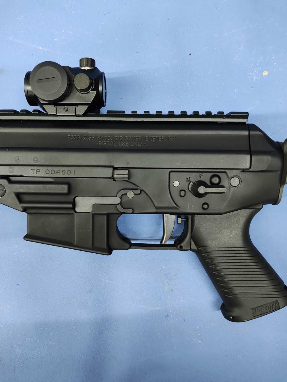Sig P556 Pistol in 5.56mm With Sig STS-081 Red Dot 30 Round-img-4