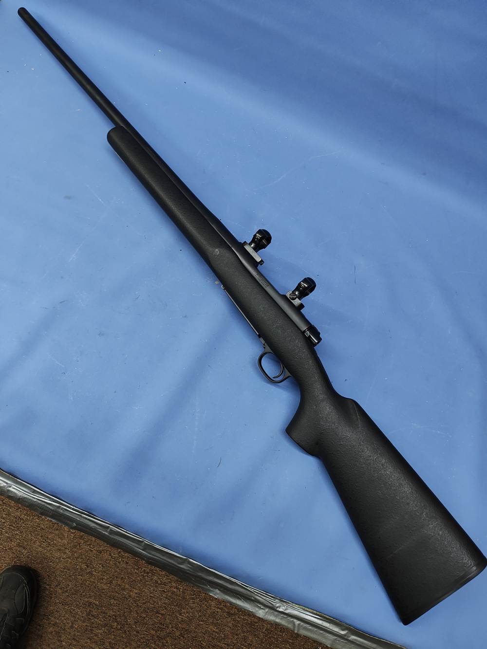 Winchester 70 Heavy Barrel 308 Win 26" Bbl Redfield Scope Mounts and Rings-img-1