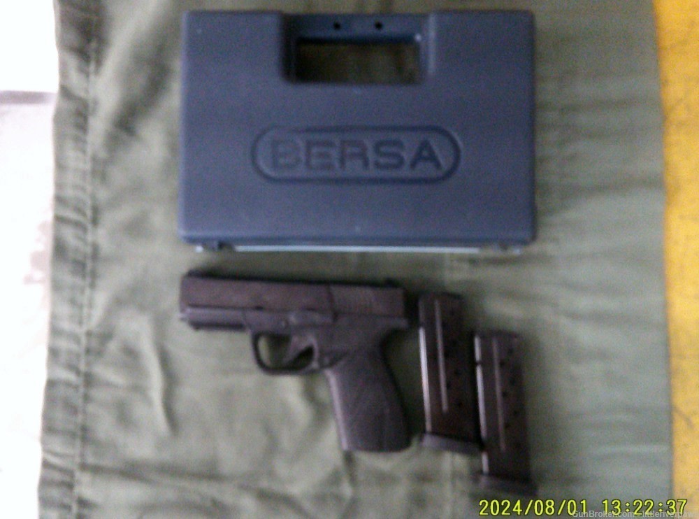 Bersa BP9CC 9mm Semi Auto Pistol-img-0