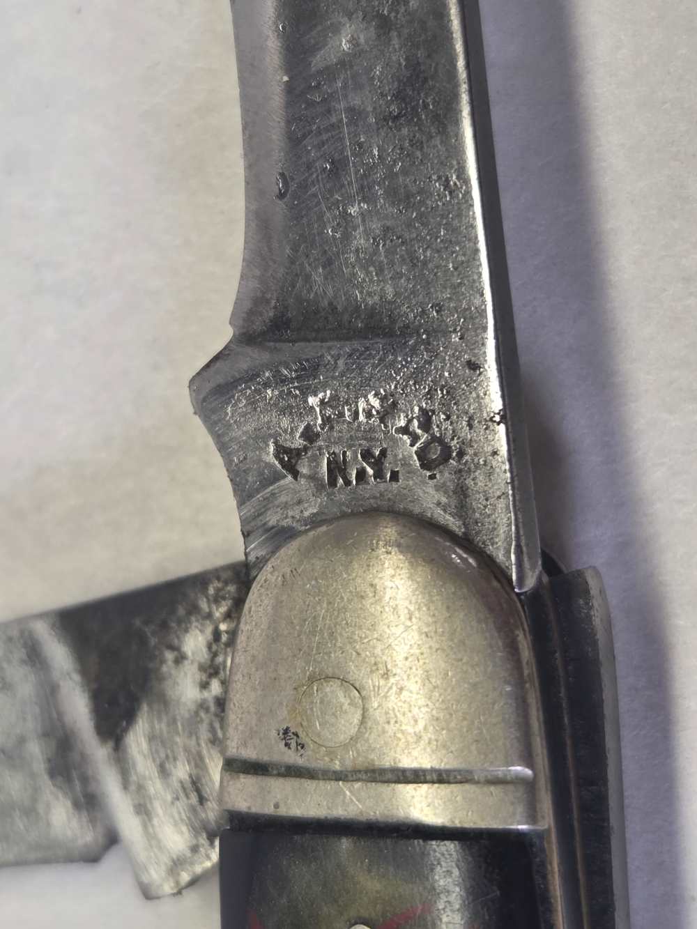 Rare Mid 1930s Unofficial German American Bund Folding Pocket Knife-img-4