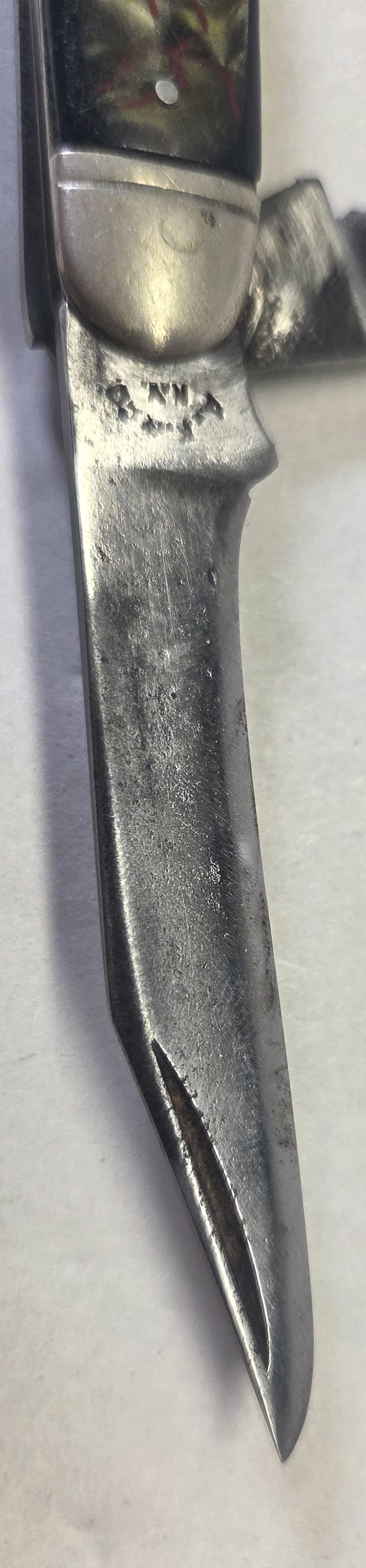 Rare Mid 1930s Unofficial German American Bund Folding Pocket Knife-img-3