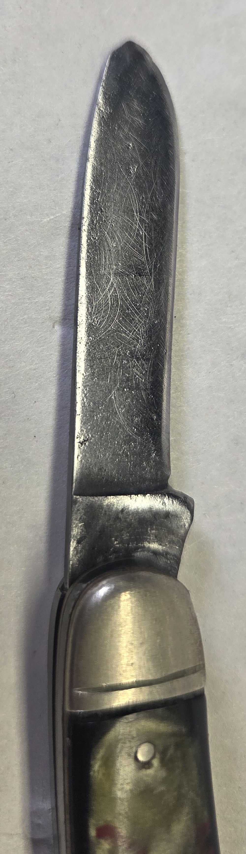 Rare Mid 1930s Unofficial German American Bund Folding Pocket Knife-img-1