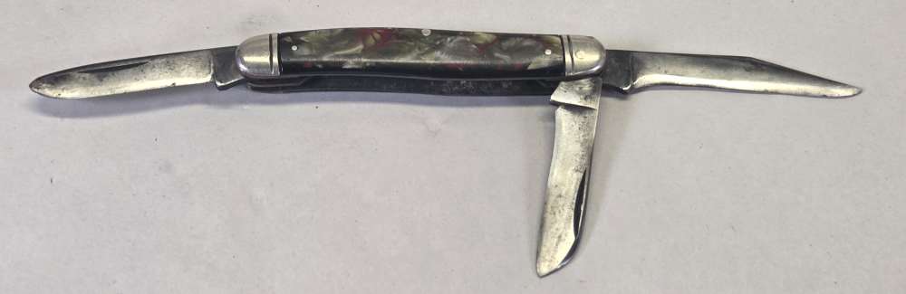 Rare Mid 1930s Unofficial German American Bund Folding Pocket Knife-img-6