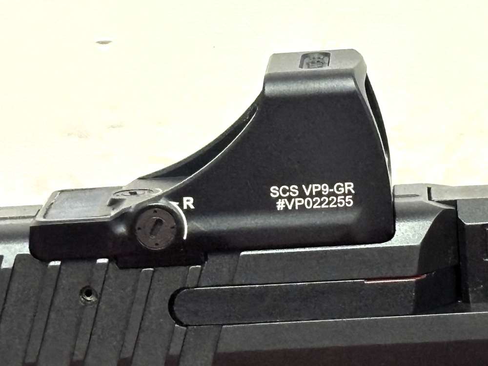 Factory New Heckler & Koch VP9 SCS 9mm Pistol w/ Green Holosun No Reserve!-img-10