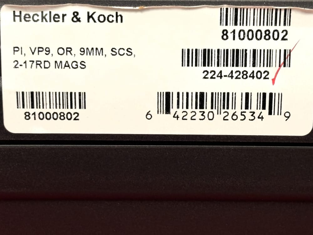 Factory New Heckler & Koch VP9 SCS 9mm Pistol w/ Green Holosun No Reserve!-img-13