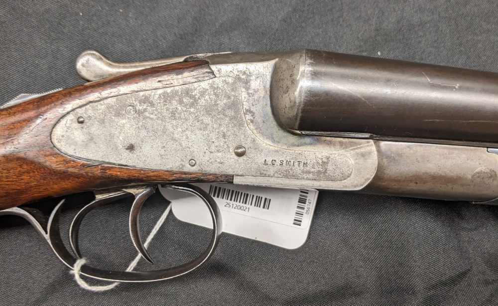 Used L.C. Smith Field Grade Side By Side 12GA-img-4