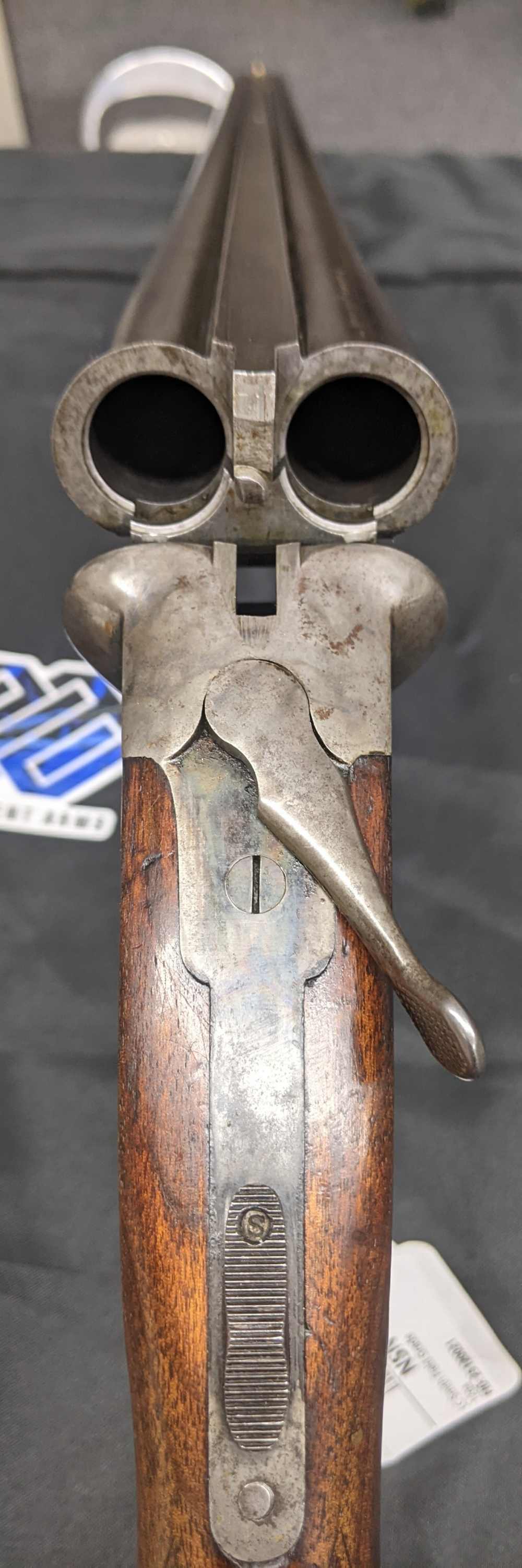Used L.C. Smith Field Grade Side By Side 12GA-img-2