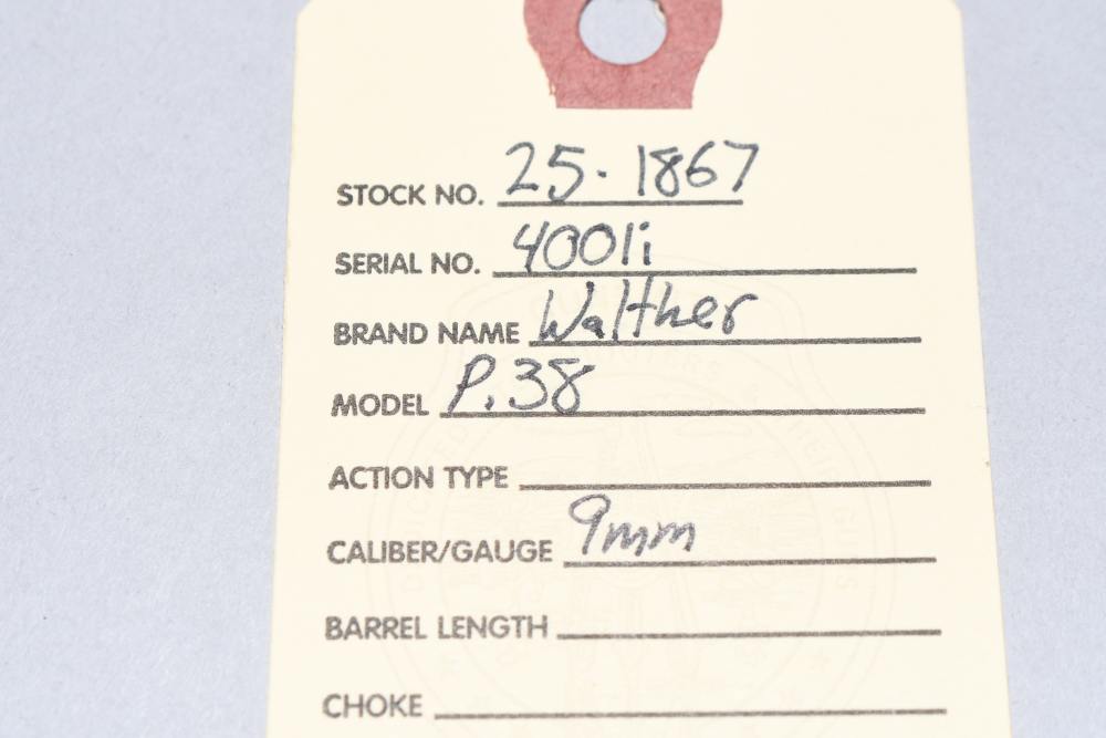 WW2 Era German Walther AC43 AC 43 P-38 P38 9mm Pistol Matching C&R-img-1