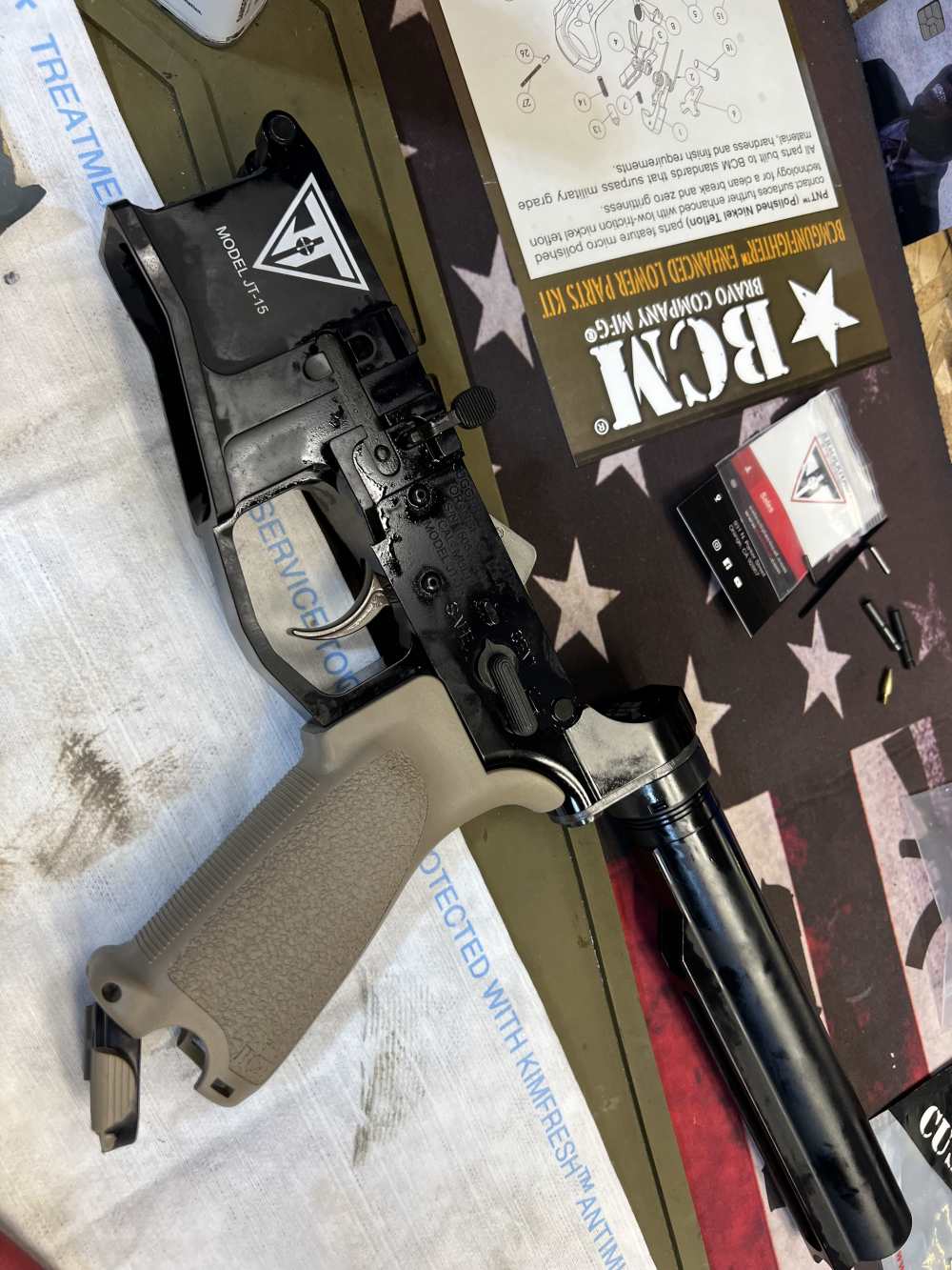 LOWER RECIEVER (Multi) JT-15, BCM MK2 MOD1 T1 -CWRAY-img-20