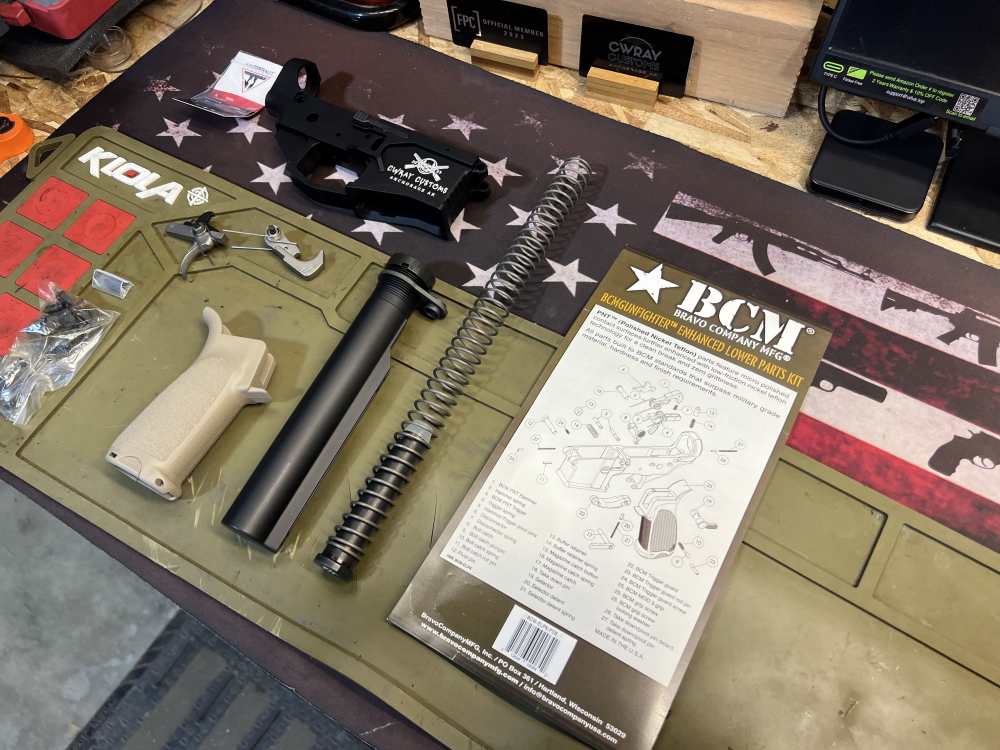 LOWER RECIEVER (Multi) JT-15, BCM MK2 MOD1 T1 -CWRAY-img-33