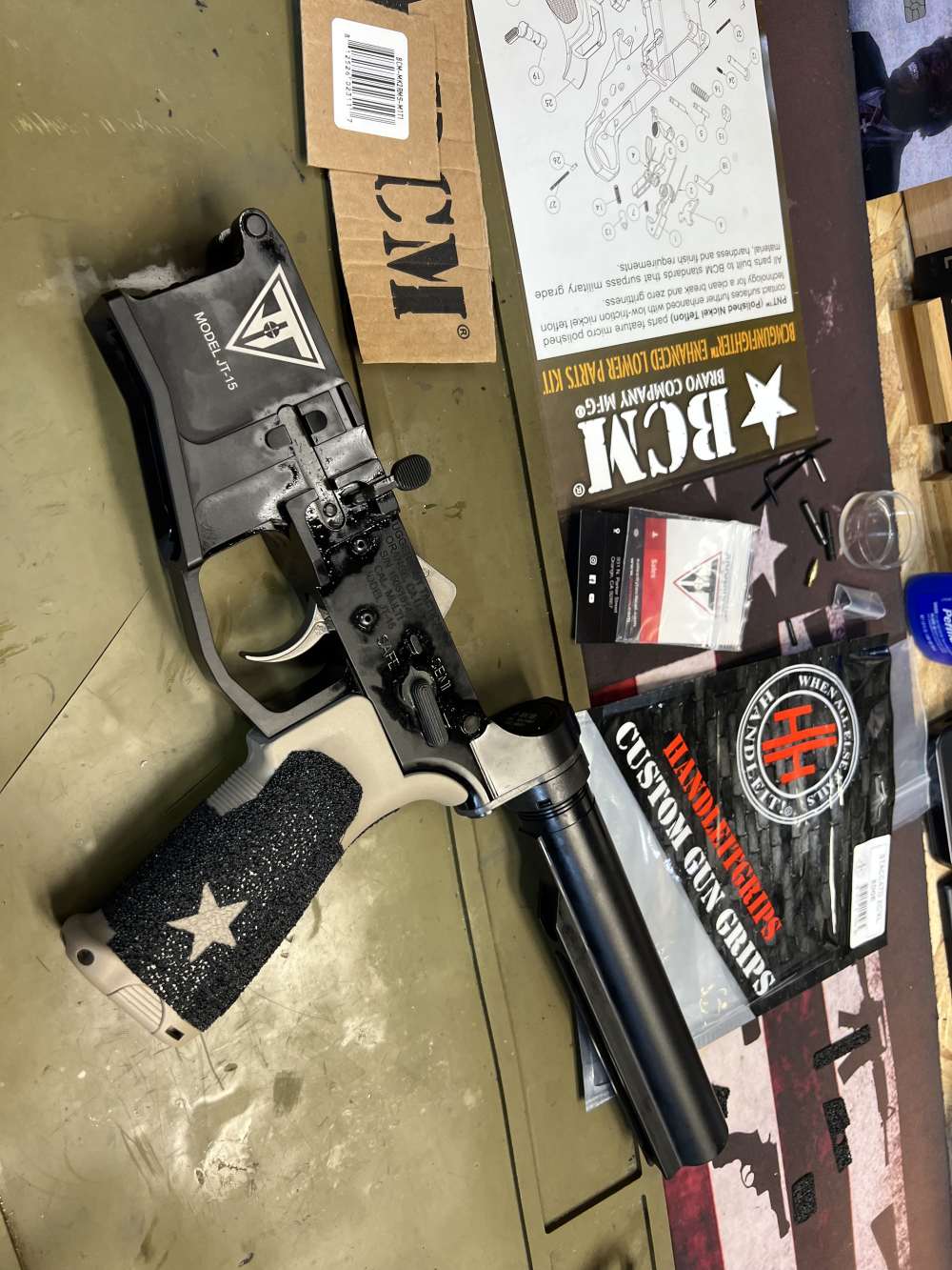 LOWER RECIEVER (Multi) JT-15, BCM MK2 MOD1 T1 -CWRAY-img-16