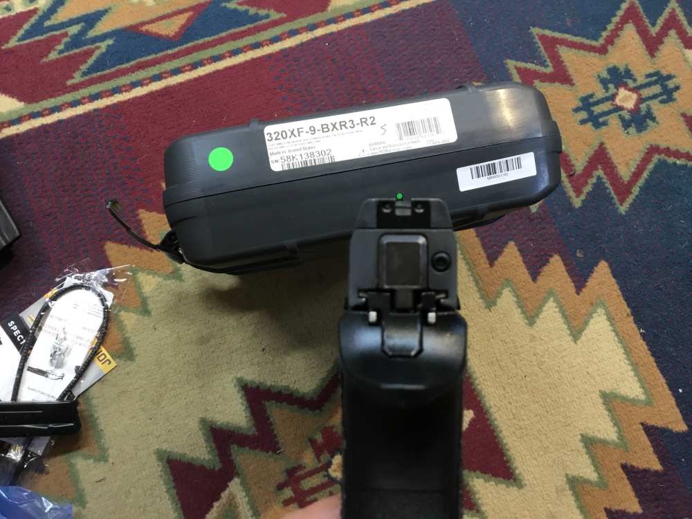 Sig Sauer P320 17 rd. 9mm w/Case & 2 Holsters. #Ser. #58K138302-img-2