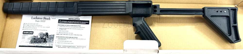Ram-Line Ruger 10/22 Lockarm Rifle Stock - USED-img-0
